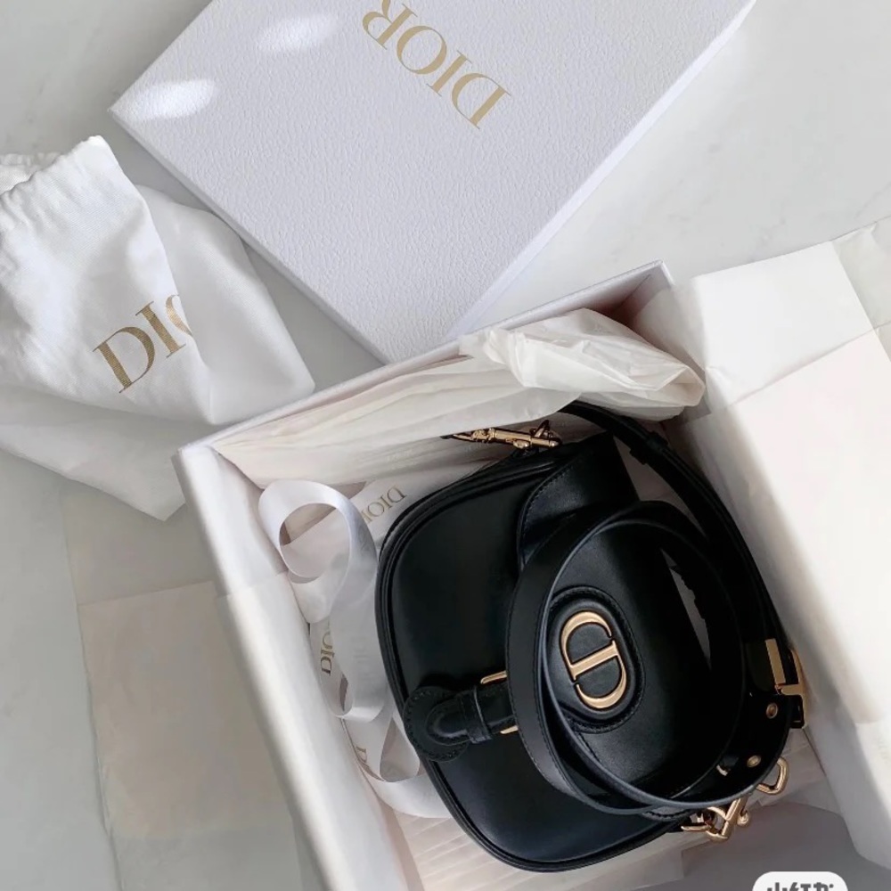 Dior Bobby Black Leather - Small